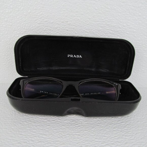 Prada VPR 05P 2AU-1O1 Cat Eye Dark Tortoise 52/18/140 Italy Eyeglasses - Picture 2 of 11